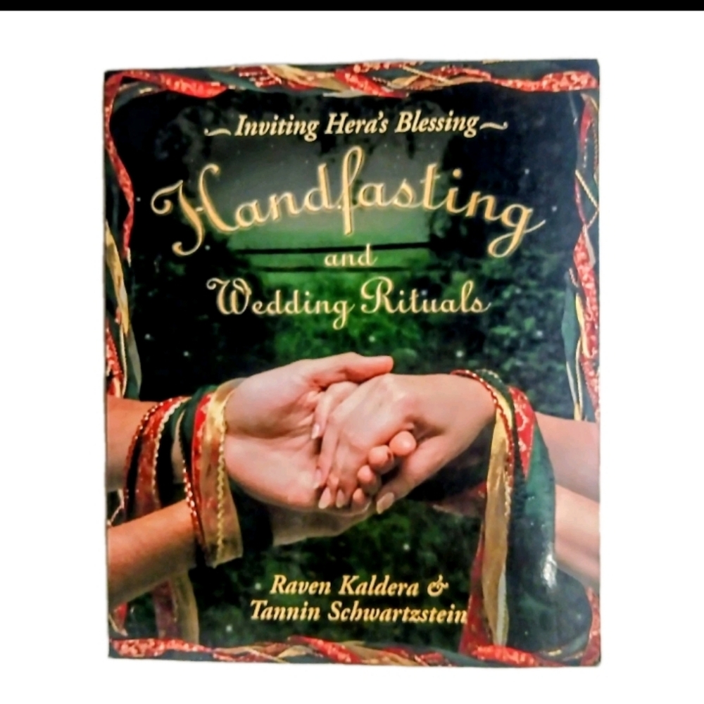 2003 Unread Handfasting Wedding Rituals Hera Blessing Pagan Wicca Book Like New